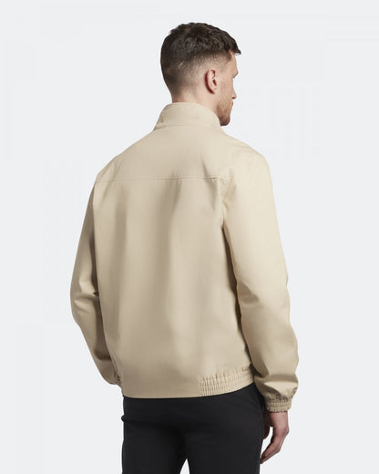 Lyle & Scott Mens Harrington Bomber Jacket - Z151 Stone