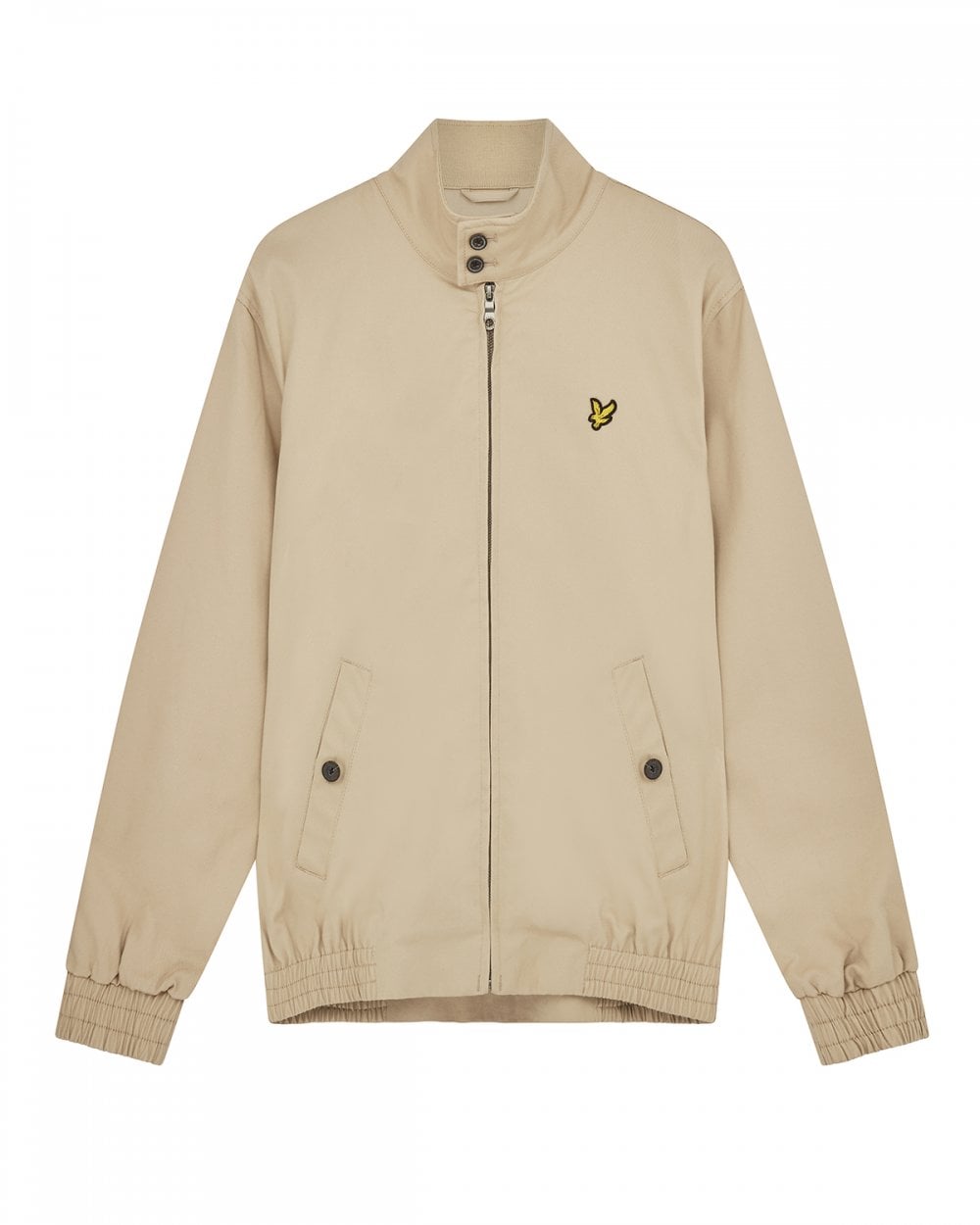 Lyle & Scott Mens Harrington Bomber Jacket - Z151 Stone