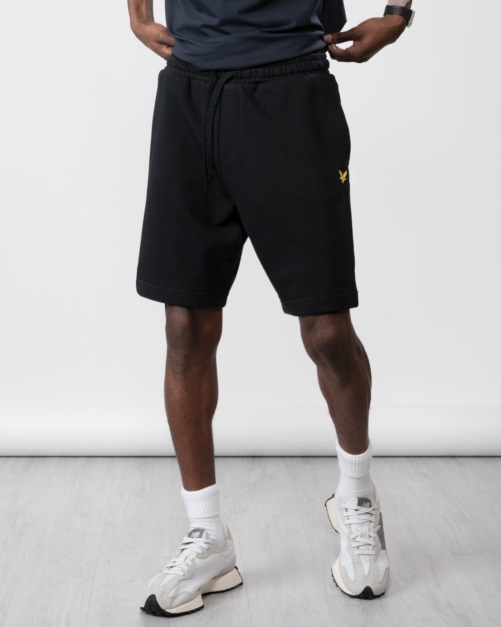 Lyle & Scott Sweat Mens Shorts ML414VOG - Z865 Jet Black