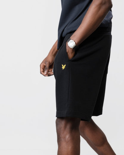 Lyle & Scott Sweat Mens Shorts ML414VOG - Z865 Jet Black