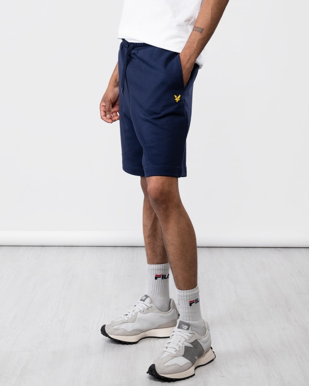 Lyle & Scott Sweat Mens Shorts ML414VOG - Z99 Navy