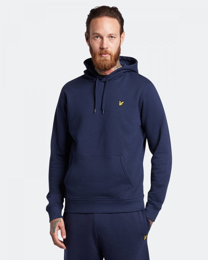 Lyle & Scott Mens Pullover Hoodie - Z99 Navy