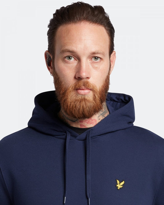 Lyle & Scott Mens Pullover Hoodie - Z99 Navy