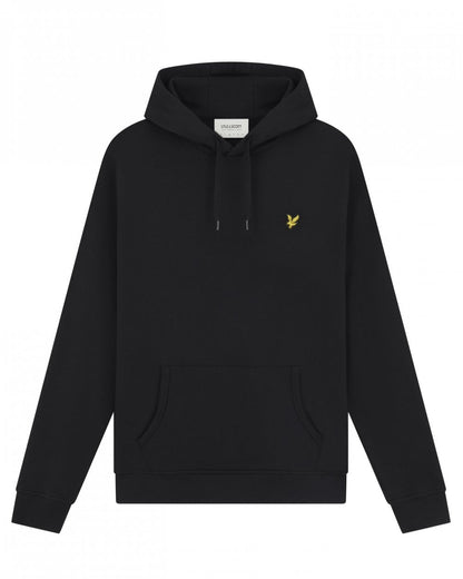Lyle & Scott Mens Pullover Hoodie - Z865 Jet Black