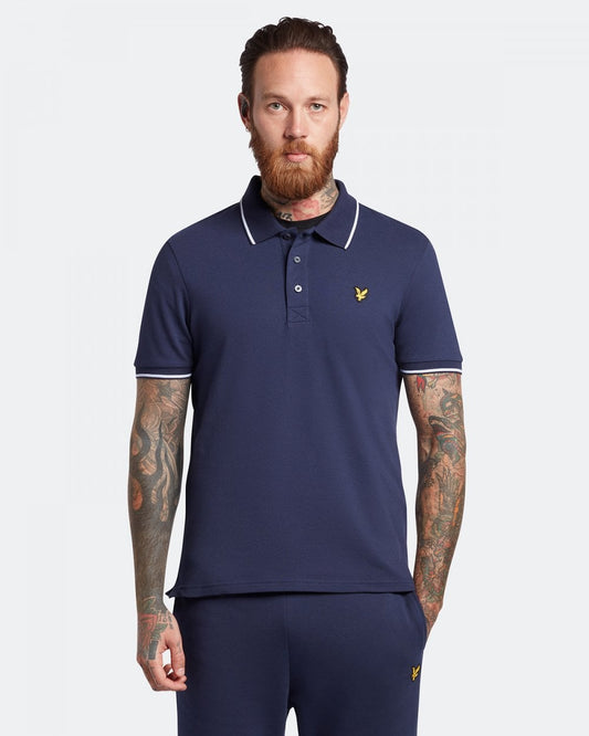 Lyle & Scott Tipped Mens Polo Shirt SP1524VOG