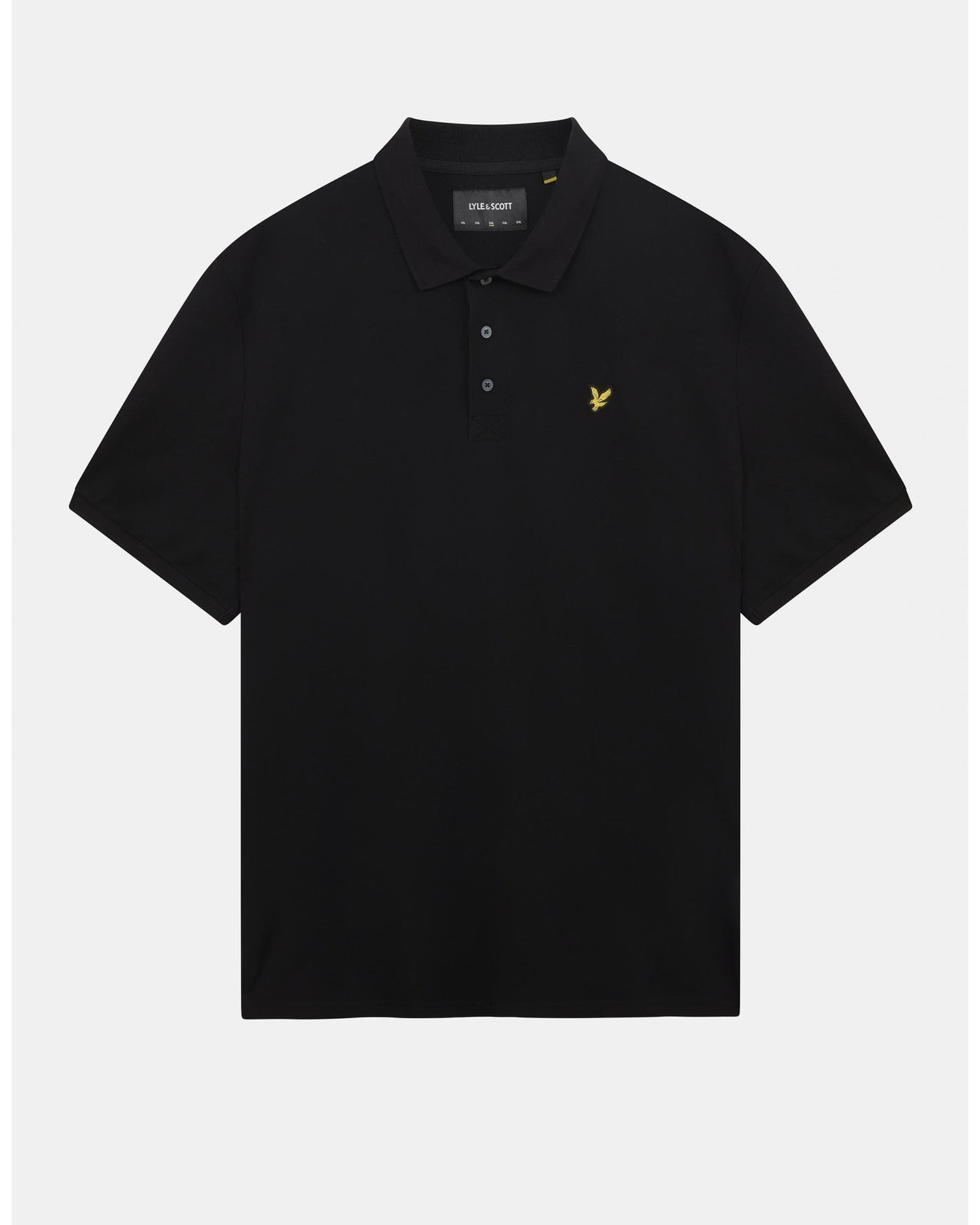 Lyle & Scott Plain Mens Polo Shirt SP400VOG - Z865 Jet Black