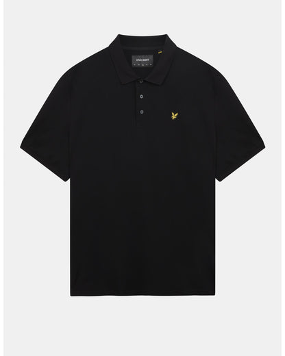 Lyle & Scott Plain Mens Polo Shirt SP400VOG - Z865 Jet Black