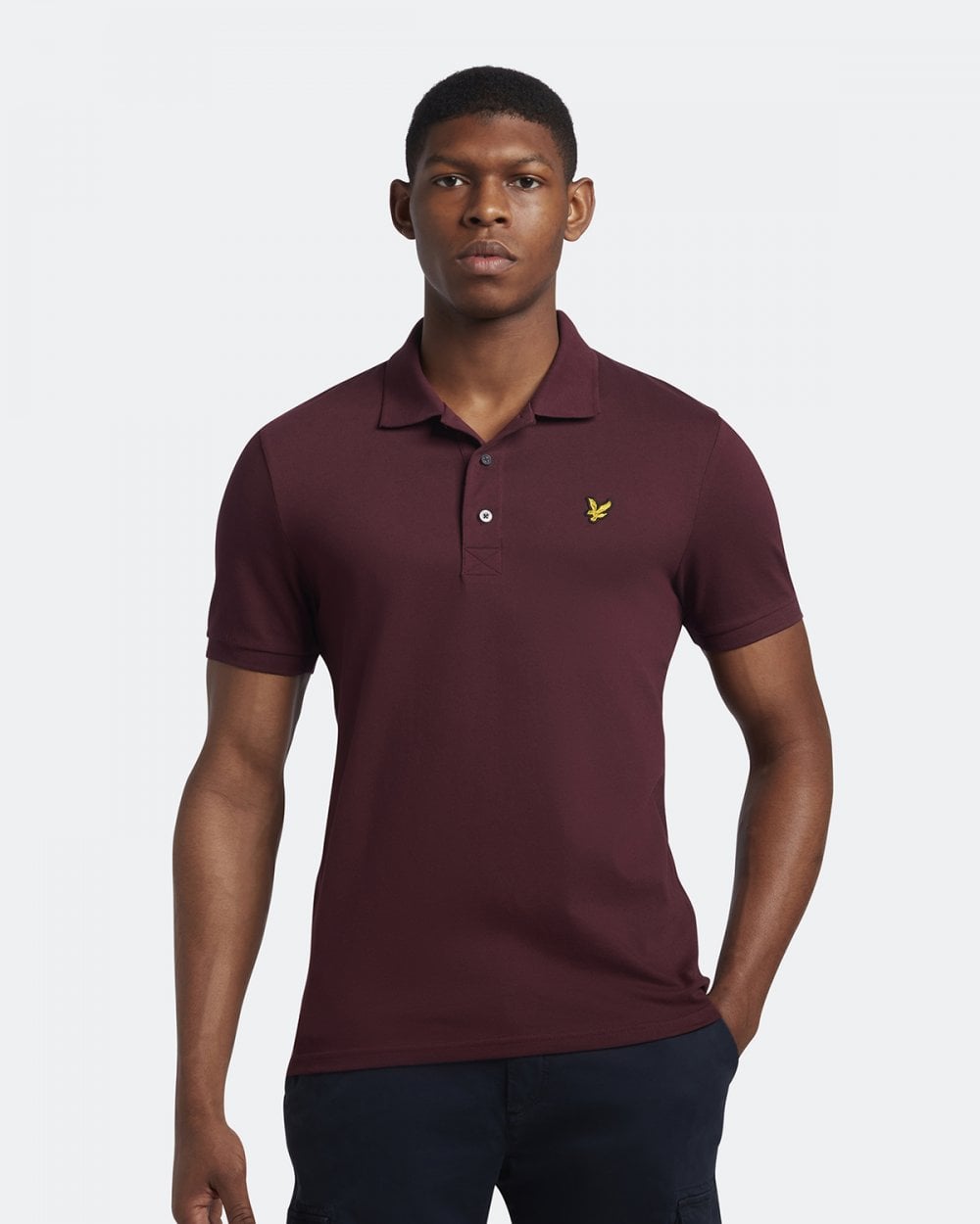 Lyle & Scott Plain Mens Polo Shirt SP400VOG