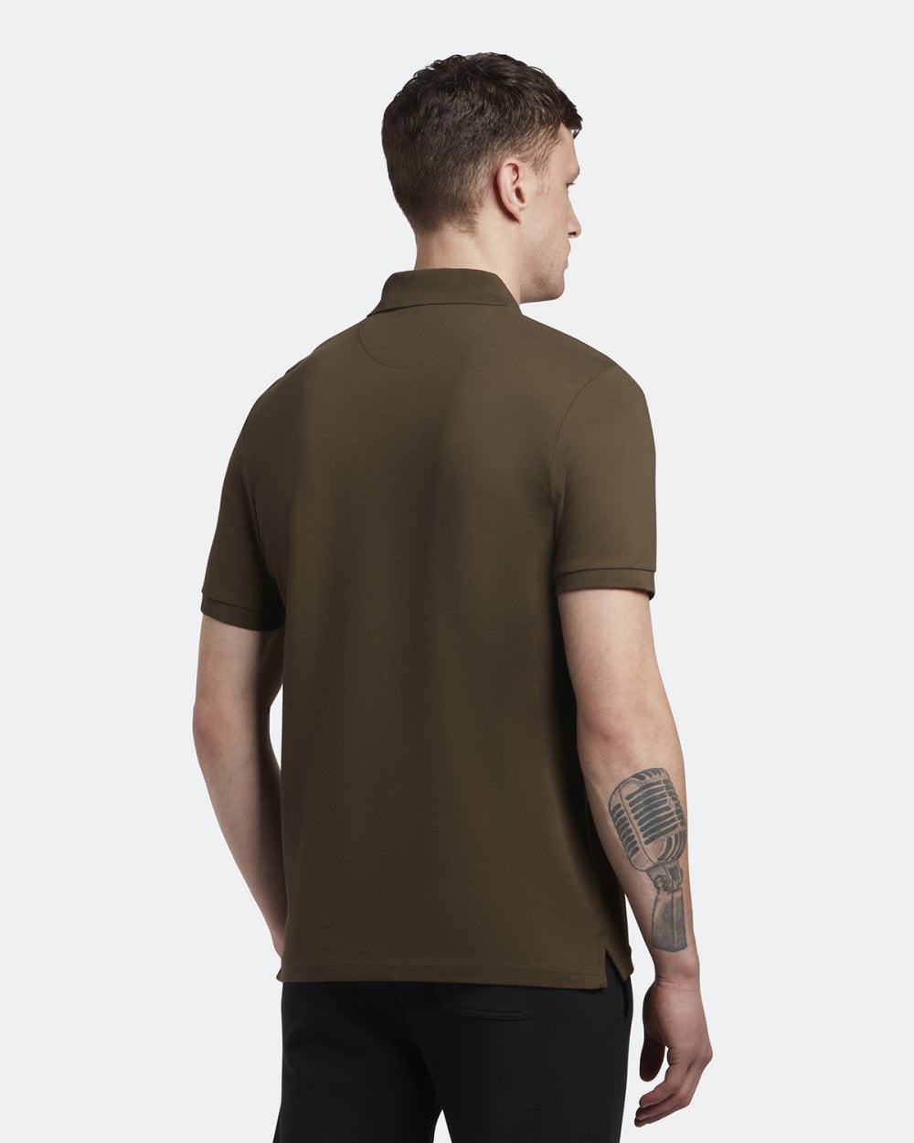 Lyle & Scott Plain Mens Polo Shirt SP400VOG - W485 Olive