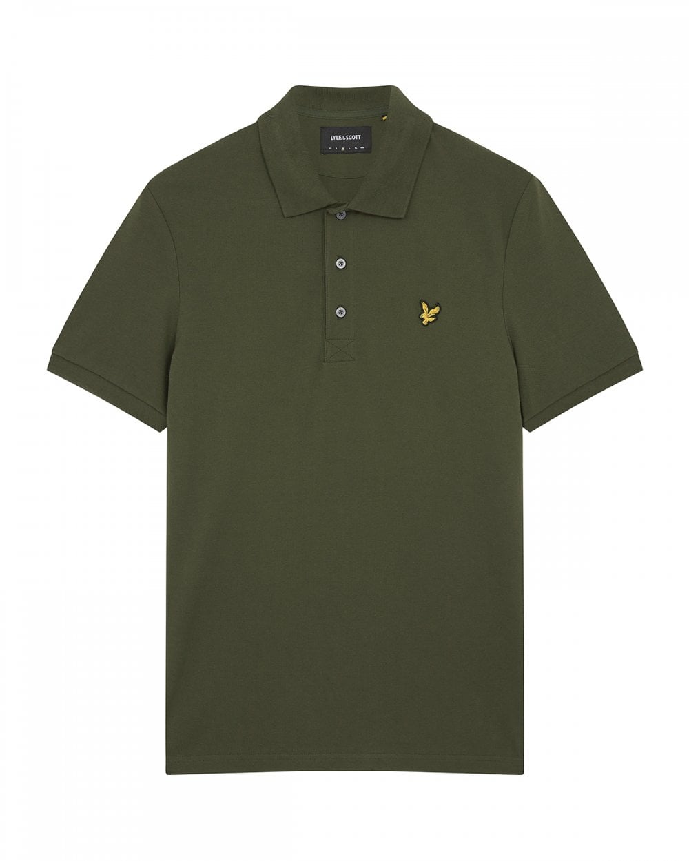 Lyle & Scott Plain Mens Polo Shirt SP400VOG - W485 Olive