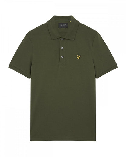 Lyle & Scott Plain Mens Polo Shirt SP400VOG - W485 Olive