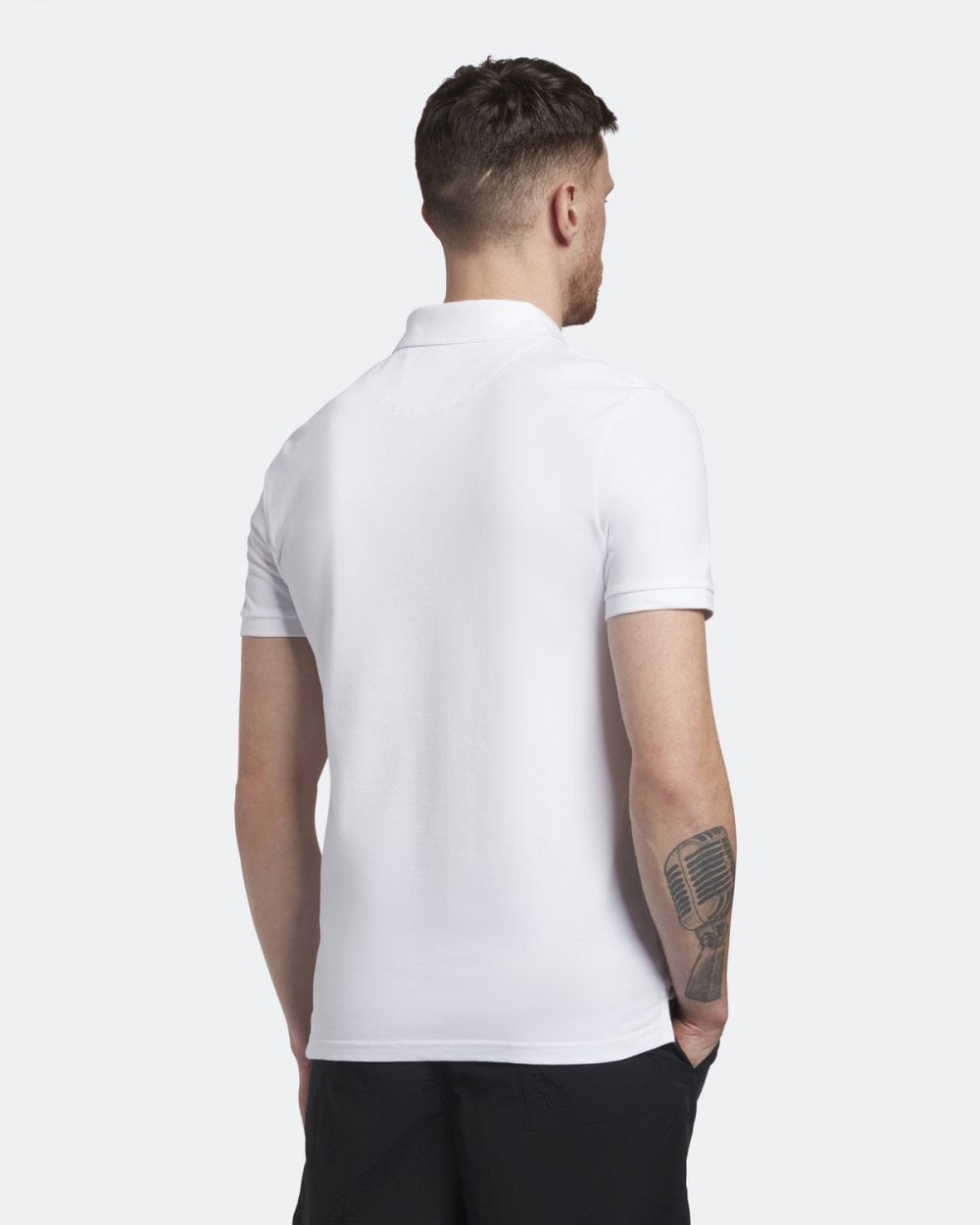 Lyle & Scott Plain Mens Polo Shirt SP400VOG - 626 White