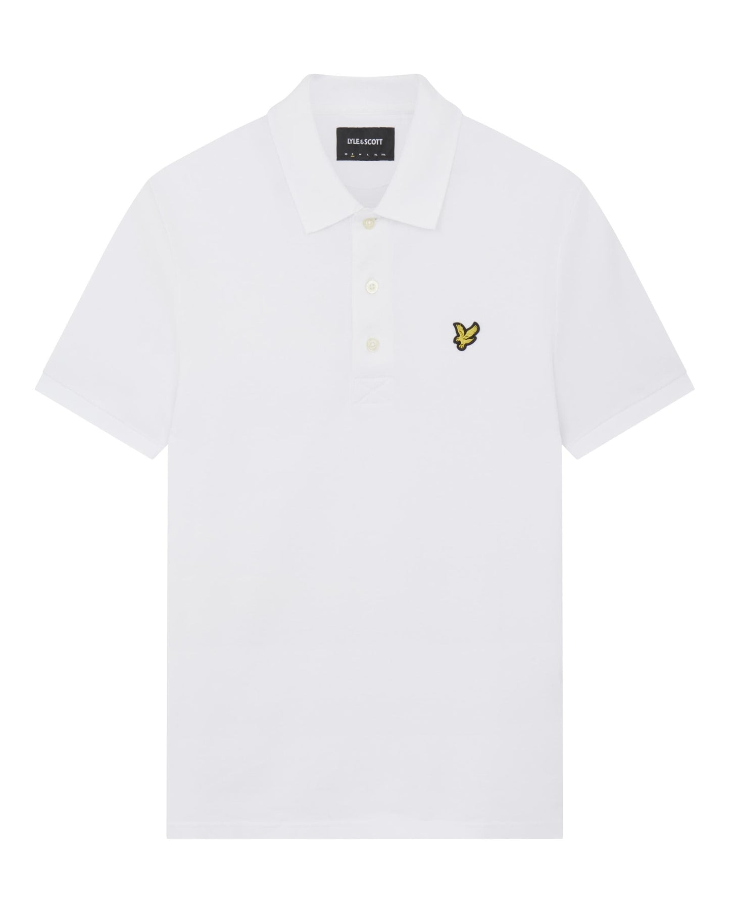 Lyle & Scott Plain Mens Polo Shirt SP400VOG - 626 White