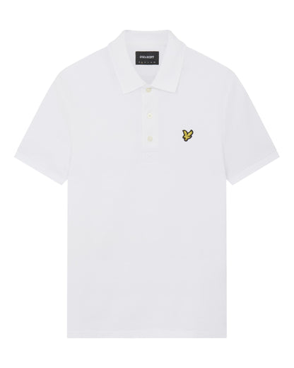 Lyle & Scott Plain Mens Polo Shirt SP400VOG - 626 White