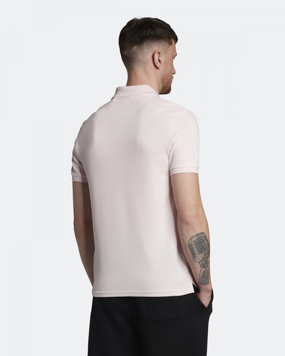 Lyle & Scott Plain Mens Polo Shirt SP400VOG - W488 Light Pink