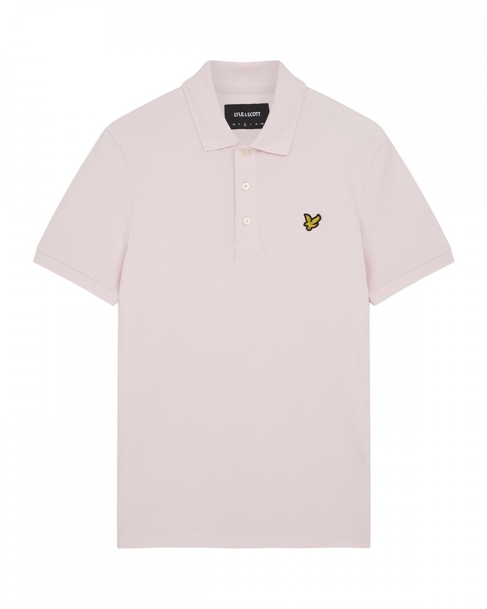 Lyle & Scott Plain Mens Polo Shirt SP400VOG - W488 Light Pink