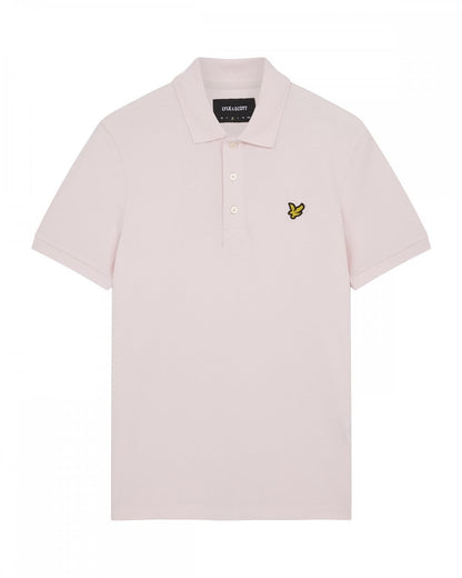 Lyle & Scott Plain Mens Polo Shirt SP400VOG - W488 Light Pink