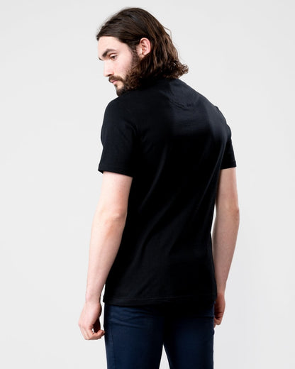 Lyle & Scott Plain Mens T-Shirt TS400VOG - Z865 Jet Black
