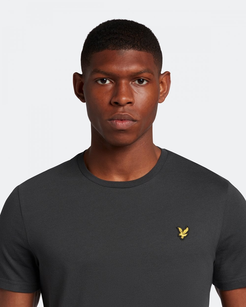 Lyle & Scott Plain Mens T-Shirt TS400VOG - W635 Gunmetal