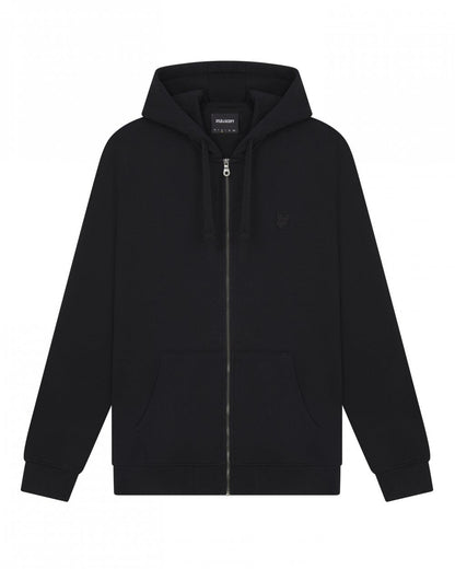 Lyle & Scott Zip Through Mens Hoodie ML420VOG - Z865 Jet Black