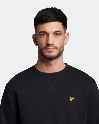 Lyle & Scott Mens Sweatshirt ML424VOG - Z865 Jet Black