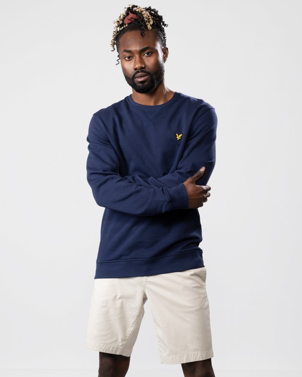 Lyle & Scott Mens Sweatshirt ML424VOG - Z99 Navy