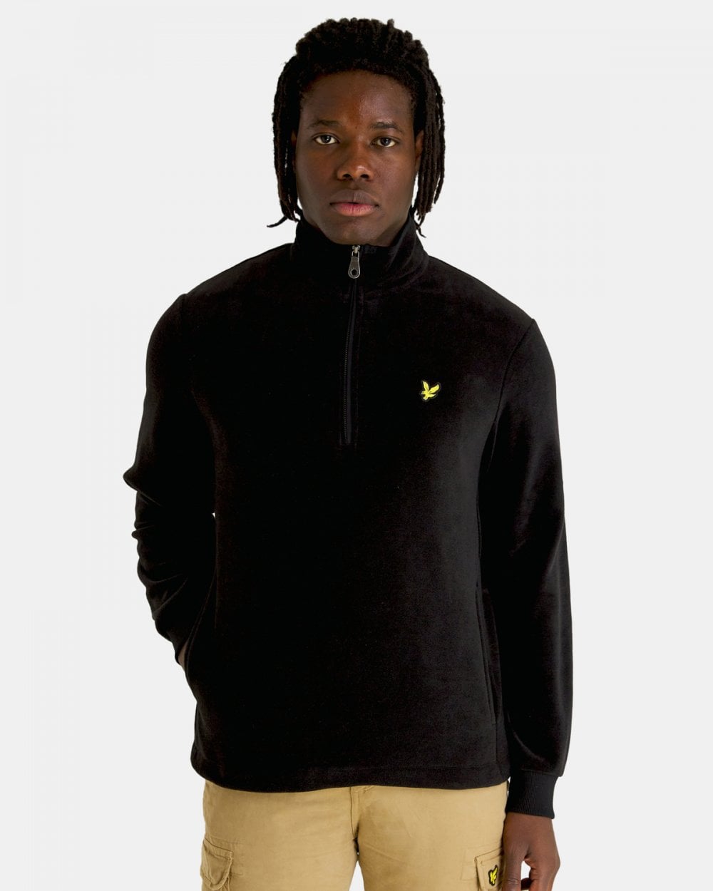 Lyle & Scott Mens Quarter-Zip Fleece