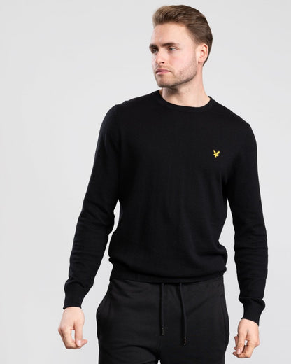 Lyle & Scott Cotton Merino Mens Crew Jumper