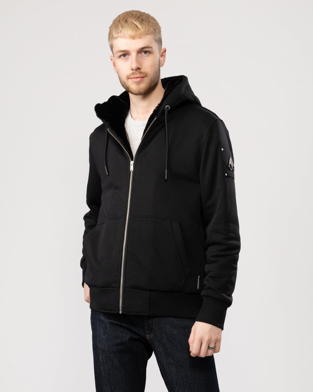 Moose Knuckles Moose Knuckles Classic Bunny 3 Mens Fleece Hoodie