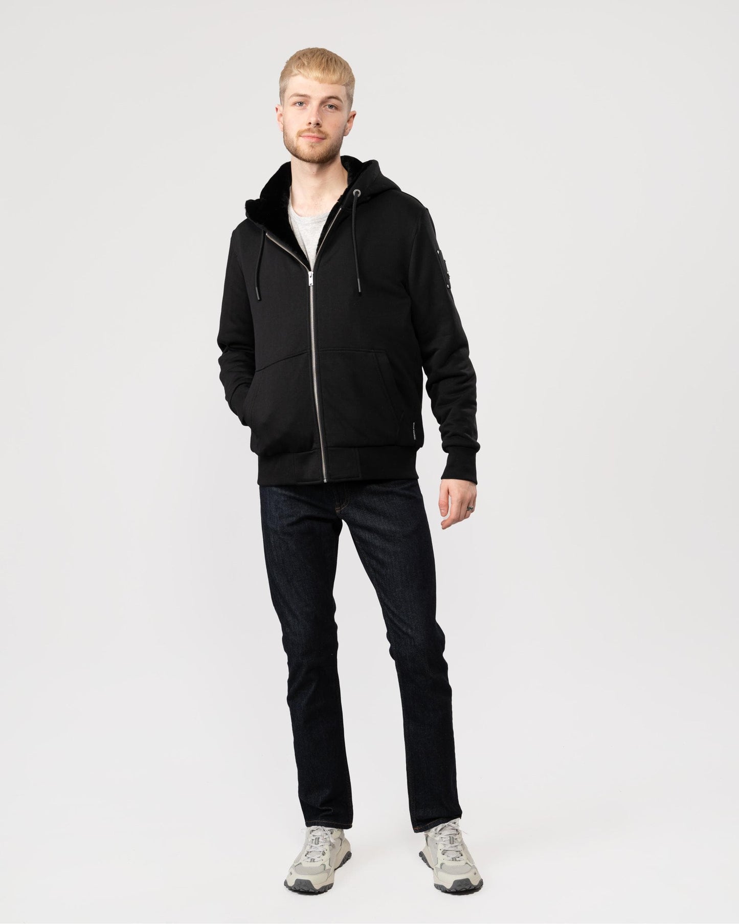 Moose Knuckles Moose Knuckles Classic Bunny 3 Mens Fleece Hoodie