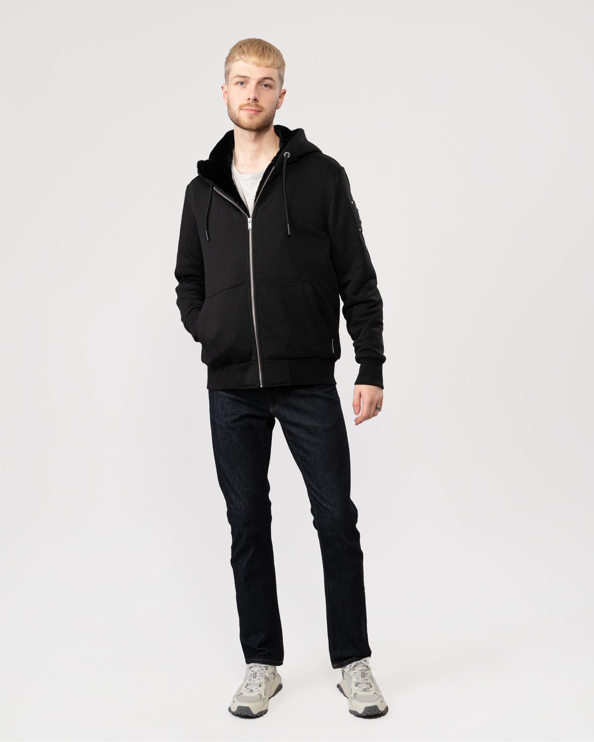 Moose Knuckles Moose Knuckles Classic Bunny 3 Mens Fleece Hoodie