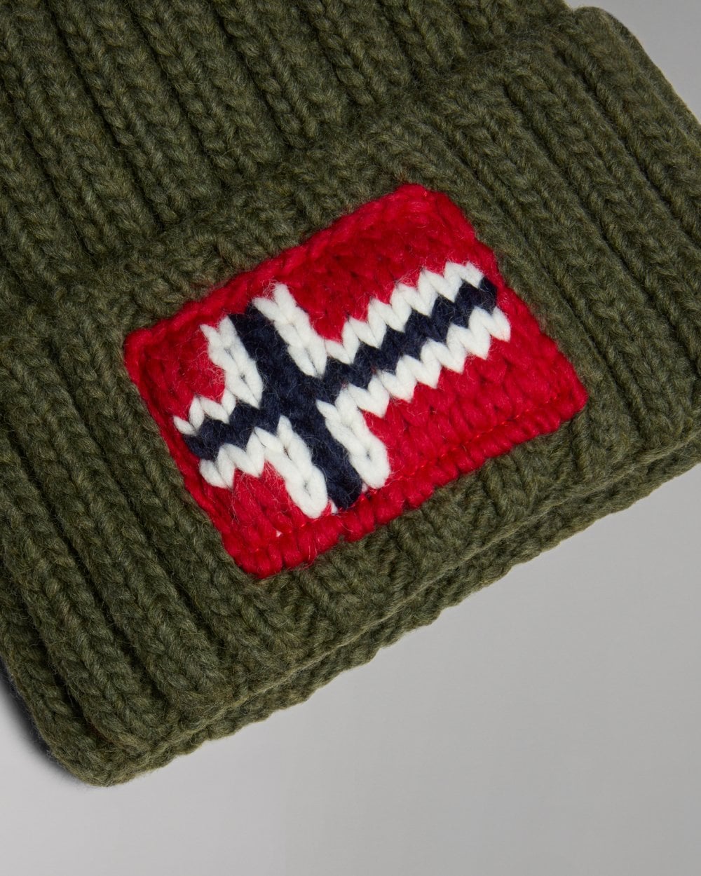 Napapijri Semiury 5 Bobble Hat - Green Depths GE4