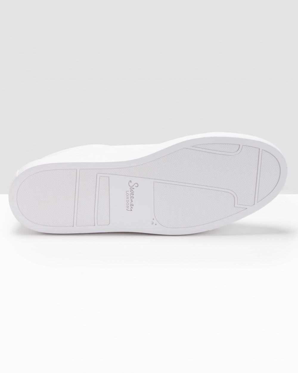 Oliver Sweeney Hayle Antiqued Calf Leather Mens Trainers - White