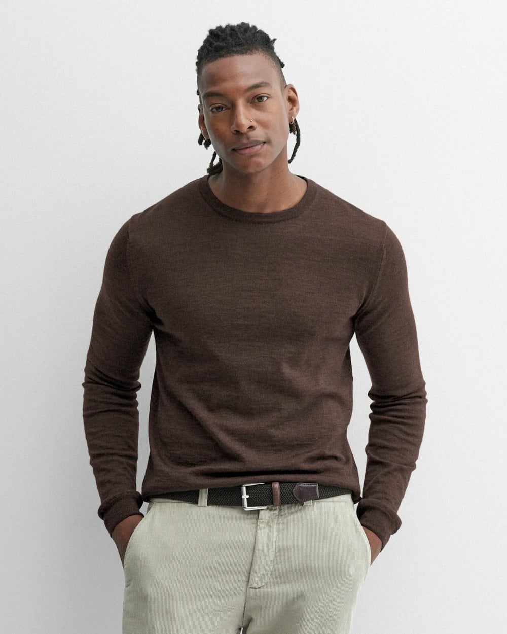 Oliver Sweeney Camber Mens Crew Neck Jumper