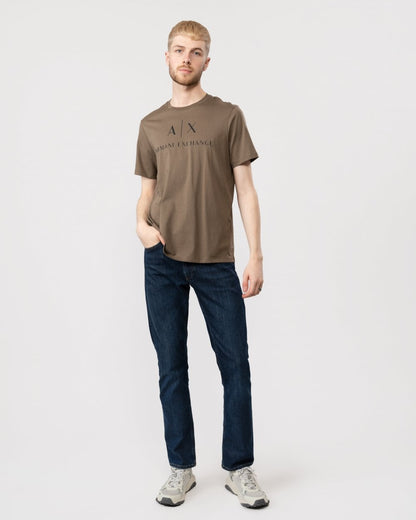 Armani Exchange A|X Logo Mens T-Shirt - Crocodile 1784