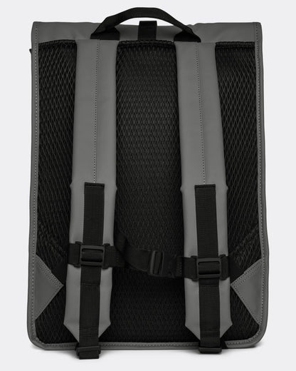 Rains Unisex Rolltop Rucksack - 13 Grey