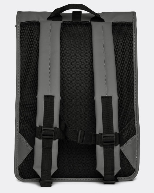 Rains Unisex Rolltop Rucksack - 13 Grey