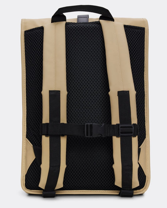 Rains Unisex Rolltop Rucksack - 24 Sand