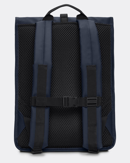 Rains Unisex Rolltop Rucksack - 47 Navy