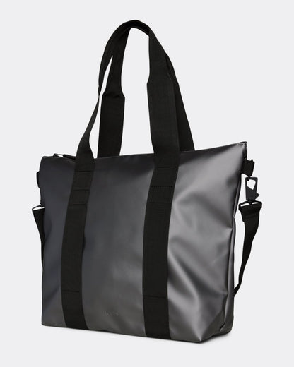 Rains Unisex Tote Bag Mini - 97 Metallic Grey