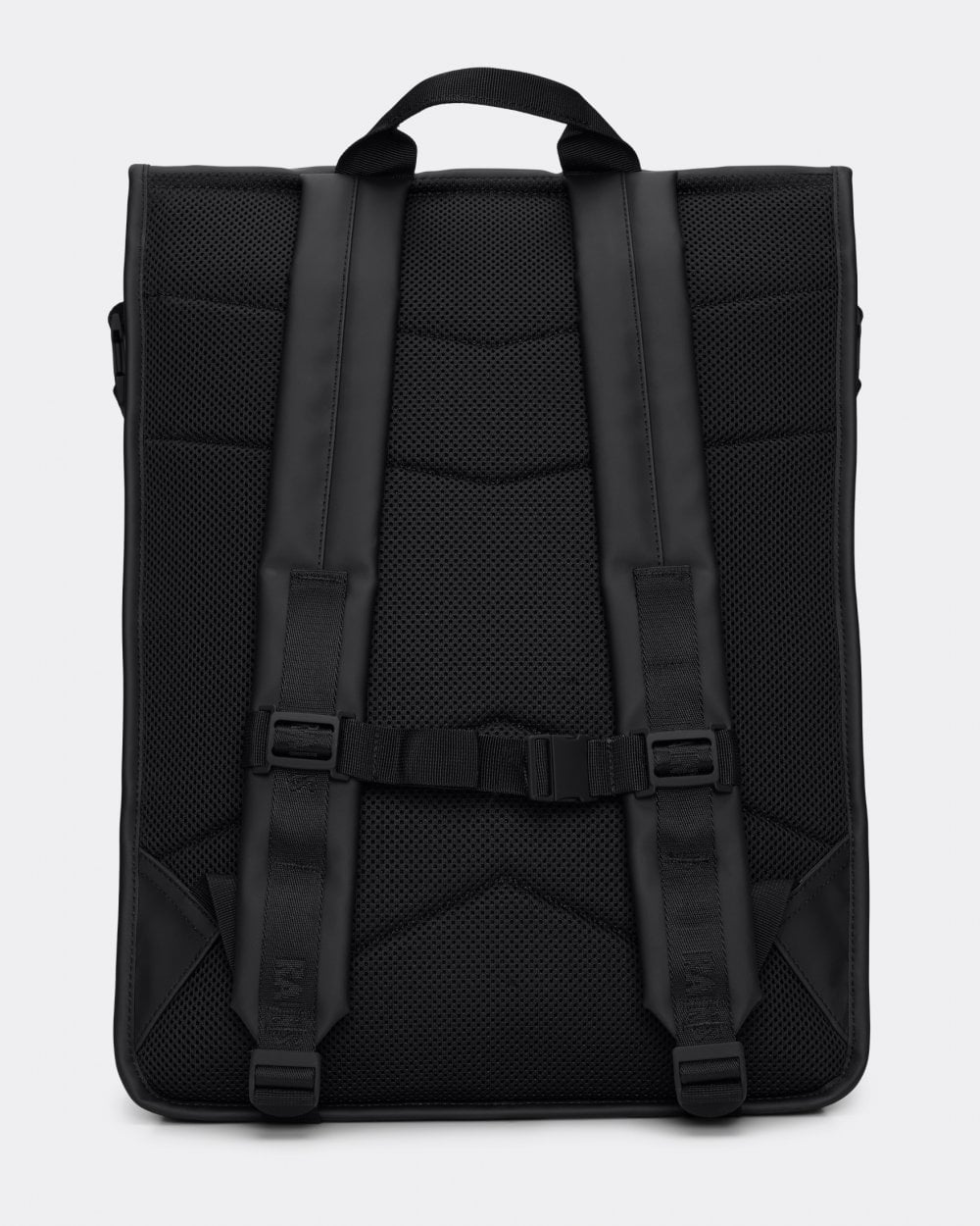 Rains Unisex Trail Rolltop Backpack - 01 Black