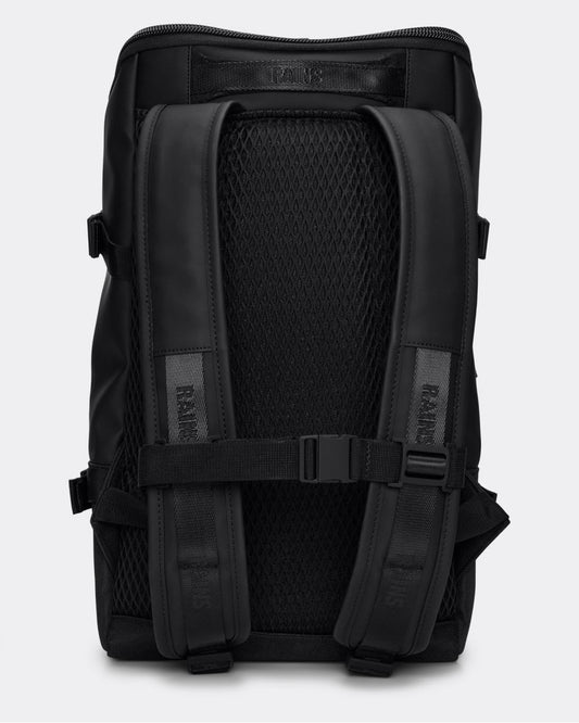 Rains Unisex Trail Cargo Backpack - 01 Black