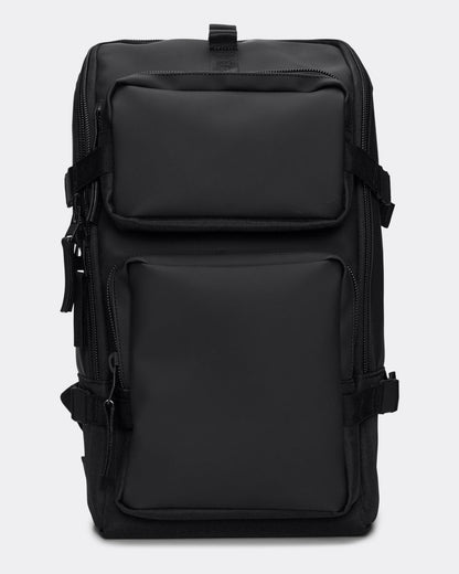 Rains Unisex Trail Cargo Backpack - 01 Black