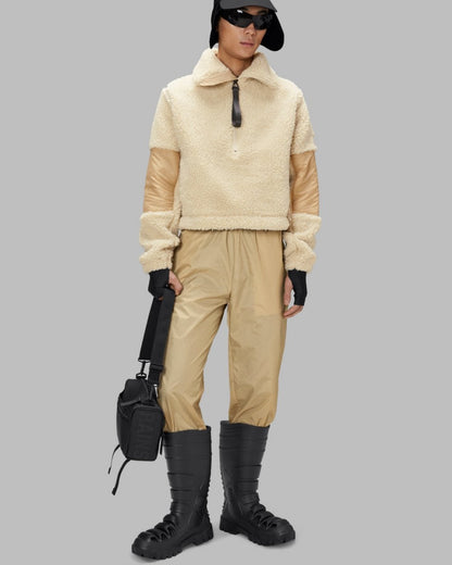 Rains W Kofu Unisex Fleece Pullover - 24 Sand