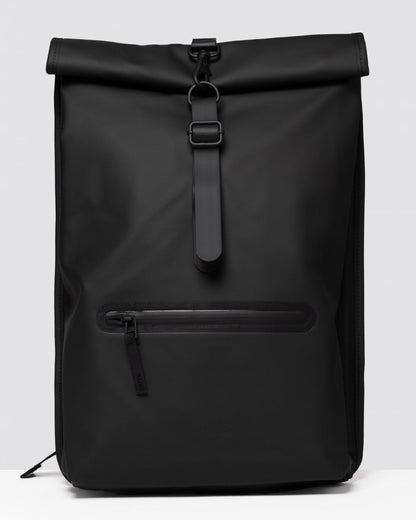 Rains Rolltop Rucksack - 01 Black