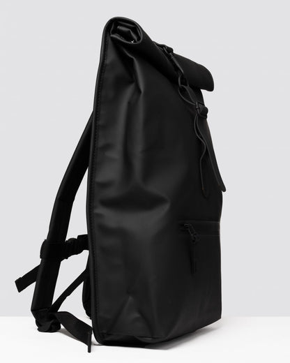 Rains Rolltop Rucksack - 01 Black