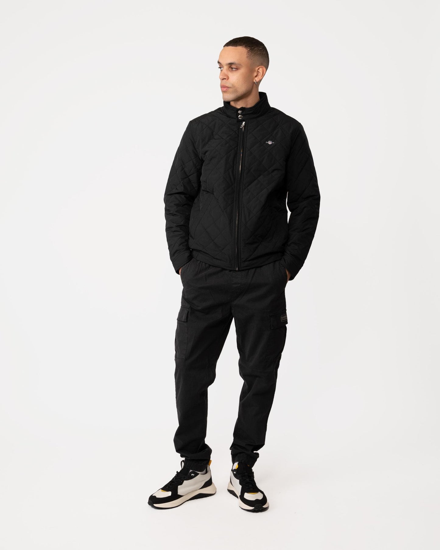 GANT Mens Quilted Windcheater Jacket - 5 Black
