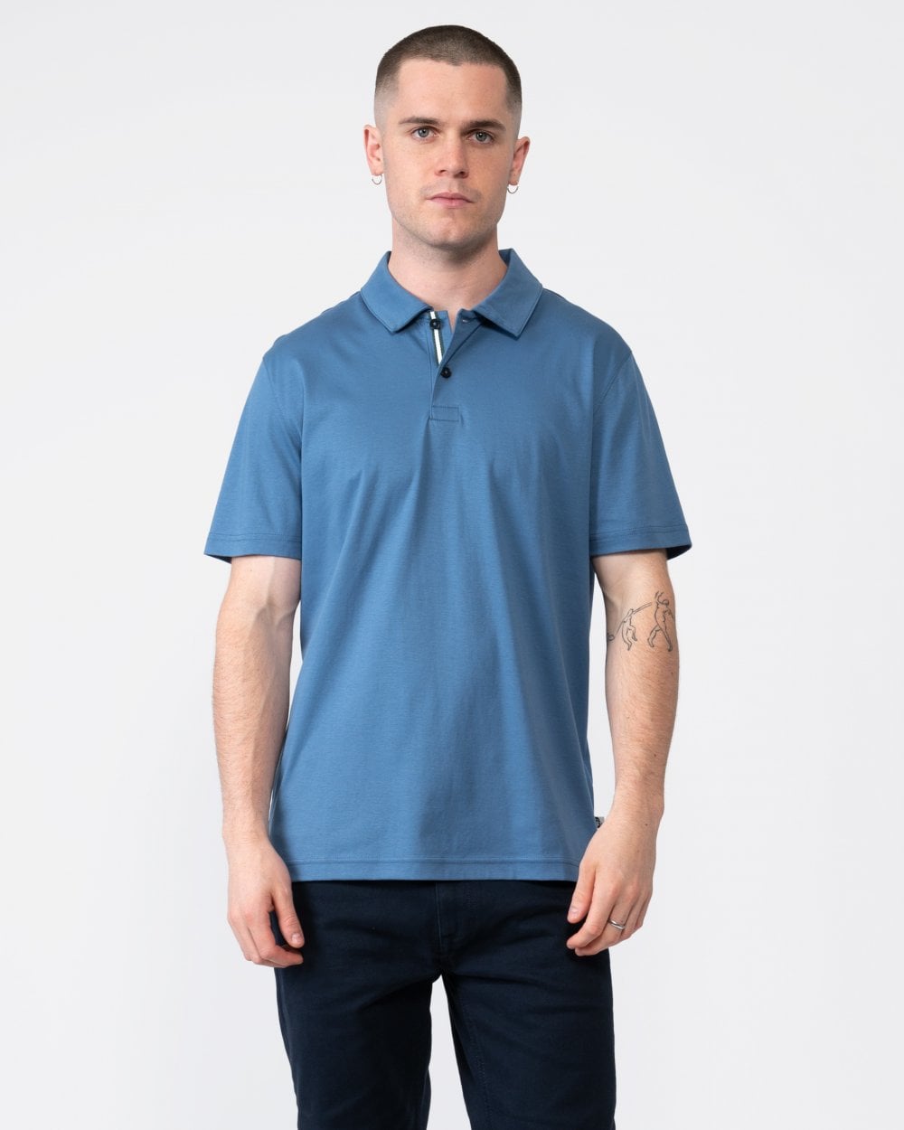 Ted Baker Zeiter Mens Short Sleeve Slim Soft Touch Polo