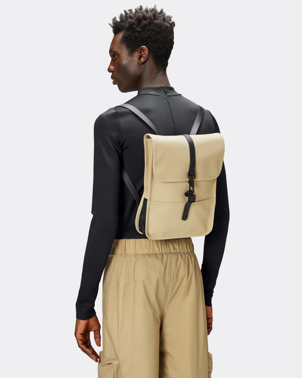 Rains Unisex Backpack Micro - 24 Sand
