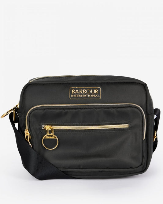 Barbour International Qualify Womens Crossbody Bag - Black 2 - CHO - Designer Womens Bags